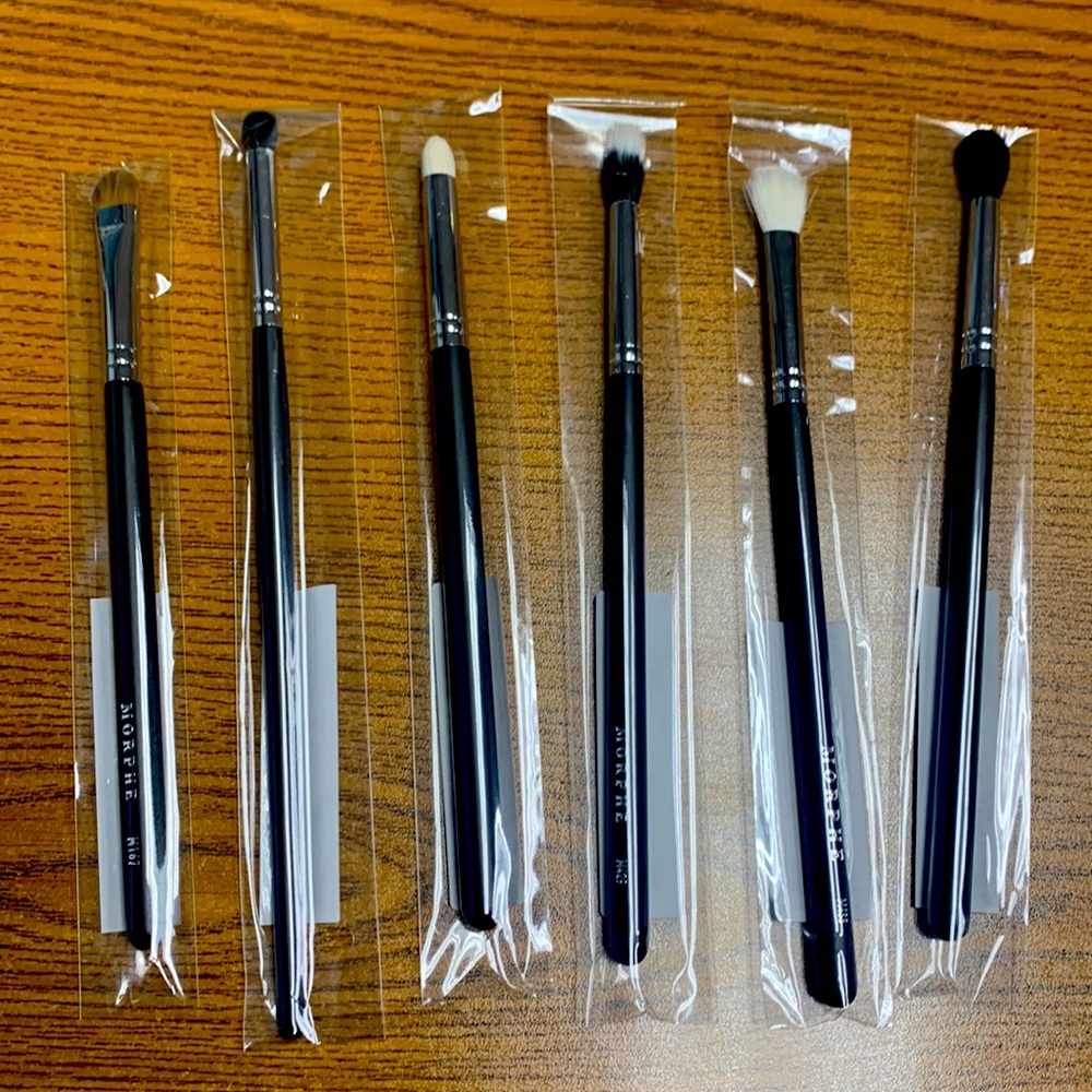 Morphe Brand New Eye Shadow Brushes, Still in Package!